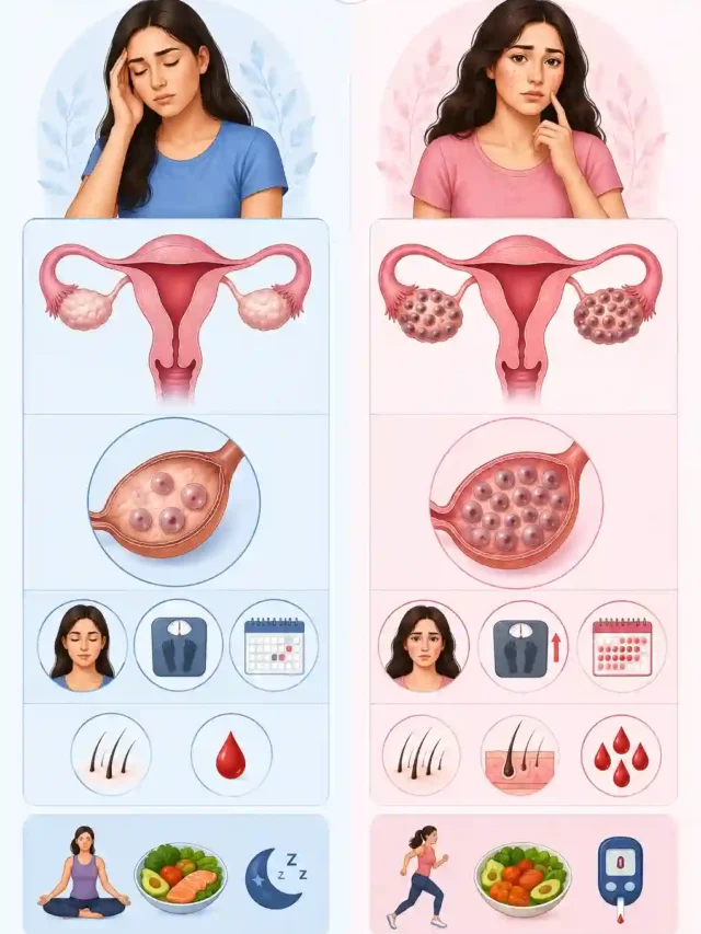Difference between PCOD and PCOS